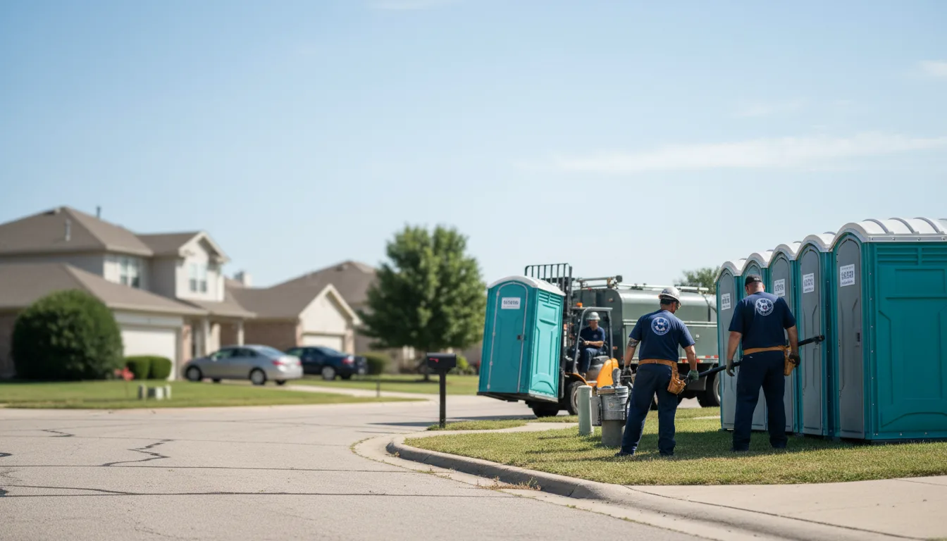 Porta Potty Rental in Owaneco, IL near me